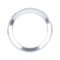 Car Aluminum Steering Wheel Decoration Ring For Volkswagen(Silver)