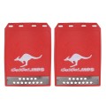 Premium Heavy Duty Molded Splash Front and Rear Mud Flaps Guards, Medium Size, Random Pattern Delive