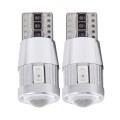 2 PCS T10 3W 6 SMD-5630 LEDs Error-Free Canbus Car Clearance Lights Lamp, DC 12V(Red Light)