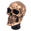 Universal Skull Head Shape Resin ABS Manual or Automatic Gear Shift Knob Fit for All Car