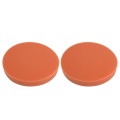 2 PCS Car Wax Sponge Round Shape Sponge High-density Waxing SpongeSize:18.5 x 18.5cm