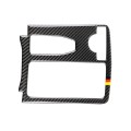 Car German Flag Carbon Fiber Left Drive Gear Position Panel Decorative Sticker for Mercedes-Benz W20