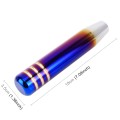 Universal Long Strip Shape Car Gear Shift Knob Modified Shifter Lever Knob, Length: 18cm(Gradient Bl