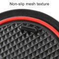 Car Water Cup Gate Slot Mats Plastic Red Anti-Slip Interior Door Pad for Nissan X-trail 2013-2016