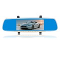 V100 7 inch LCD Touch Screen Rear View Mirror Car Recorder with Separate Camera, 170 Degree Wide Ang