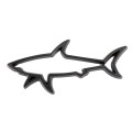Shark Shape Car Metal Body Decorative Sticker