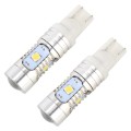 2 PCS T10 / W5W / 168 / 194 DC12V / 4.5W / 6000K / 360LM 6LEDs SMD-3030 Car Clearance Light, with Pr