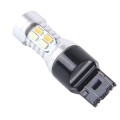 2 PCS T20/7443 10W 1000 LM 6000K White + Yellow Light Turn Signal Light with 20 SMD-5730-LED Lamps A