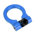 Aluminum Track Racing Front Rear Bumper Car Trailer Ring For BYD(Blue)