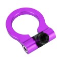 Aluminum Track Racing Front Rear Bumper Car Trailer Ring For BYD(Purple)