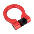 Aluminum Track Racing Front Rear Bumper Car Trailer Ring For BYD(Red)