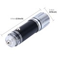 Car Cigarette Lighter Air Purifier Negative Ione Freshener Air Cleaner, Removes Pollen, Smoke, Bad S