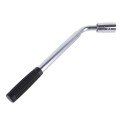 Telescoping Wheel Lug Wrench with Reversible 17mm & 19mm, 21mm & 23mm Socket Adapters And Extended N