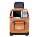 Multifunction Car Seat Pockets Folding Storage Bag (Brown)