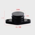 6 PCS 33mm Swirl Flap Flaps Delete Removal Blanks Plugs for BMW M57 (6-cylinder)(Black)
