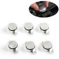6 PCS 33mm Swirl Flap Flaps Delete Removal Blanks Plugs for BMW  M57 (6-cylinder)(Silver)
