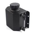 Universal Car Compact Baffled Oil Catch Can Waste Oil Recovery Tank, Capacity: 1L (Black)