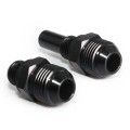 2 PCS Car Transmission Oil Cooler Adapters  AN8-1/4NPS Threaded Joints