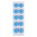 10 PCS Car Styling Anti-collision Sticker(Blue)