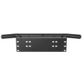 Universal License Plate Bumper Frame for Off-Road Jeep LED Work Light Bar Mounting Bracket with Fron