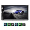 7010B HD 2 Din 7 inch Car Bluetooth Radio Receiver MP5 Player, Support FM & USB & TF Card