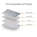 Aluminum Film PEVA Cotton Wool Anti-Dust Waterproof Sunproof Anti-frozen Anti-scratch Heat Dissipati