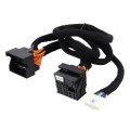 Car Radio DVD GPS DSP Ampplified Audio Extension Power Cable Wiring, Cable Length: 1.5m, For Volkswa