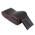 Universal Car PU Leather and Memory Foam Wrapped Armrest Box Car Armrest Box Mat with Phone Holder S