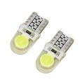 10 PCS T10 W5W DC 12V 1W 60LM Car Clearance Lights LED Marker Lamps with Decoder