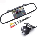 PZ603 Car Video Monitor HD Auto Parking LED Night Vision CCD Reverse Rear View Camera with 4.3 inch