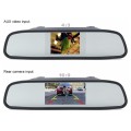 PZ603 Car Video Monitor HD Auto Parking LED Night Vision CCD Reverse Rear View Camera with 4.3 inch