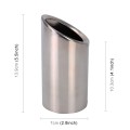 2 PCS Car Styling Stainless Steel Exhaust Tail Muffler Tip Pipe for VW Volkswagen 1.4T Swept Volume(