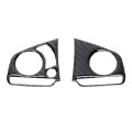 2 in 1 Carbon Fiber Steering Wheel Button Trim Interior DIY Sticker for Honda Civic 10th Gen(Deluxe)