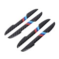 4 in 1 Carbon Fiber Car Auto Side Door Edge Guard Protection Trims Stickers