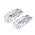 2 PCS T10 2W 2 SMD-3030 LED Car Clearance Lights Lamp, DC 12V (Red Light)