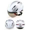 Base Camp Colorful Men and Women Road Mountain Bike Magnetic Goggles Helmets Riding Safety Helmet He