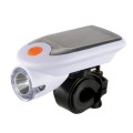 3W 240LM USB Solar Energy Motorcycle / Bicycle Front Light (White)