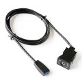 CD AUX Interface + Wiring Hardness for BMW E46, Cable Length: 1.5m