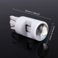 2 PCS T10 / W5W / 194 DC 12V 1.2W 6LEDs SMD-3030 Car Reading Lamp Clearance Light, with Projector Le