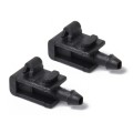 2 PCS Windshield Washer Wiper Jet Water Spray Nozzle Buckle 8200082347 for 2005-2007 Renault Megana