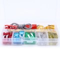60 PCS Assorted Car Motorcycle Truck Small Size Blade Fuse Set 5A 10A 15A 20A 25A 30Amp & Test Penci