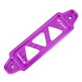 Universal Car Short Stainless Steel Battery Tie Down Clamp Bracket, Size: 17.2 x 4.4 x 1cm(Purple)