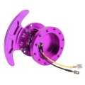 Car Tilt Racing Steering Wheel Quick Release Hub Kit Adapter Body Removable Snap Off Boss Kit(Purple