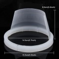 2 PCS 6.5 inch Car Auto Loudspeaker Plastic Waterproof Cover with Protective Cushion Pad, Inner Diam