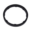 2 PCS 6.5 inch Car Auto ABS  Loudspeaker Base Protection Solid Cover Holder Mat, Inner Diameter: 14.