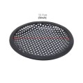 5 inch Car Auto Metal Mesh Black Round Hole Subwoofer Loudspeaker Protective Cover Mask Kit with Fix