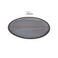 12 inch Car Auto Metal Mesh Black Round Hole Subwoofer Loudspeaker Protective Cover Mask Kit with Fi