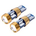 2 PCS T10 3W Error-Free Car Clearance Light with 19 SMD-3030 LED Lamp, DC 12V (Blue Light)