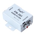 FH-203 12V Vehicle Car Audio Amplifier Noise Filter RCA Plug Loop Isolator for DVD Stereos