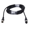 10m M12 4P Aviation Connector Video Audio Extend Cable for CCTV Camera DVR
